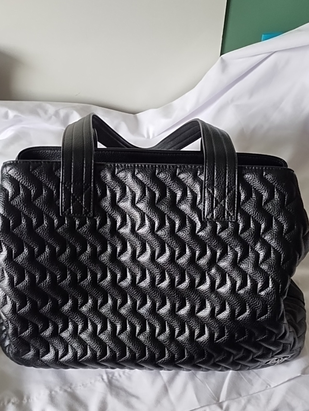 Lug tempo tote black